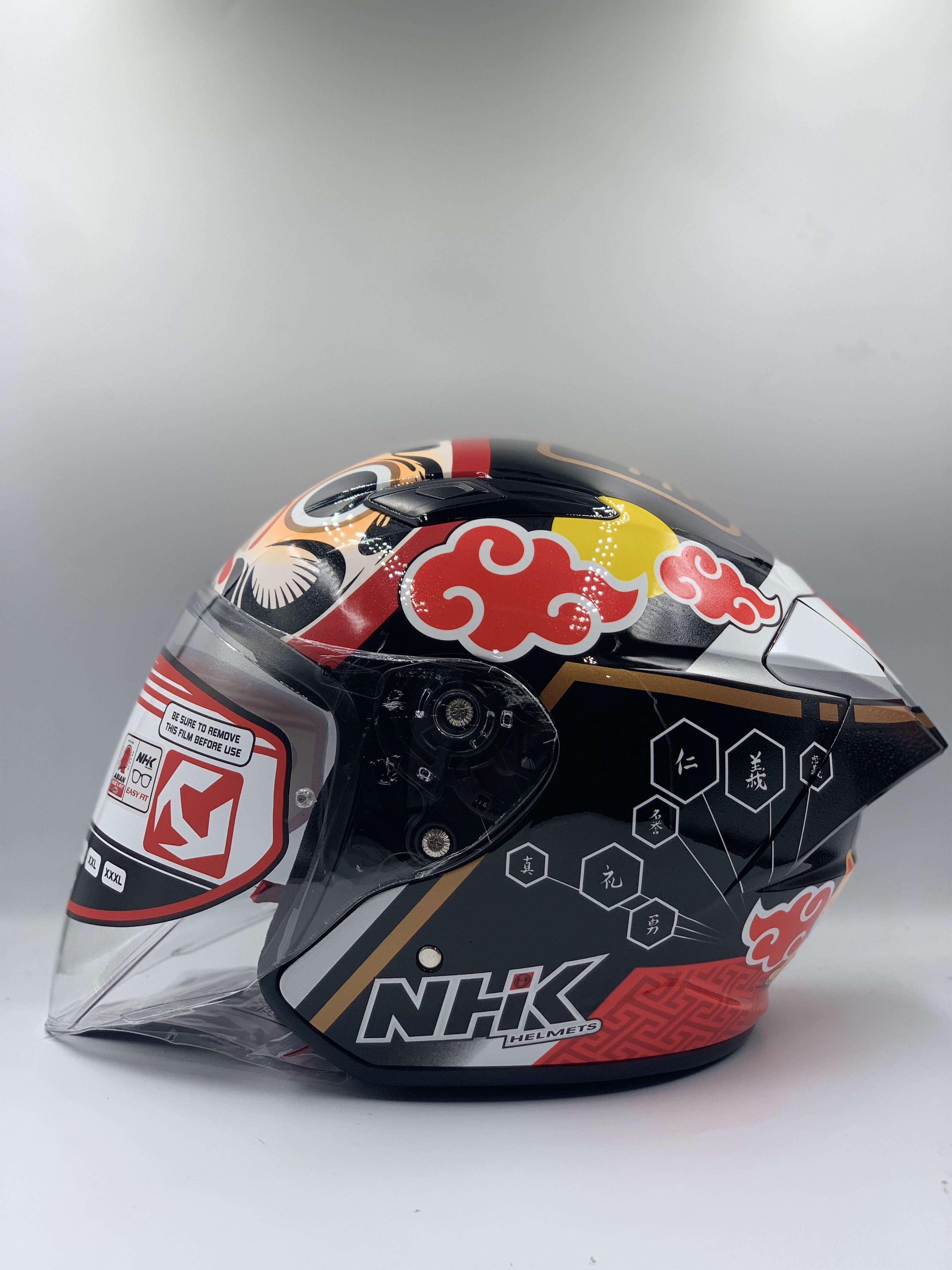 NHK Helmet S1GP S Miha #2 (Daruma Dolls) BlackGlossy(ECE 22.06)